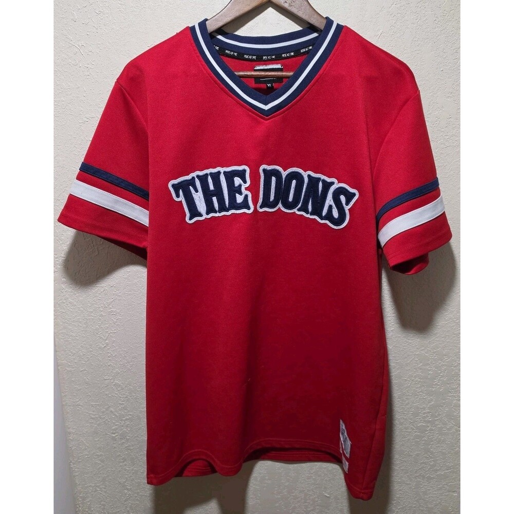 Rise As 1ne Men's Red "The Dons" Gambino #5 Stitched Jersey Size XL Limited Ed